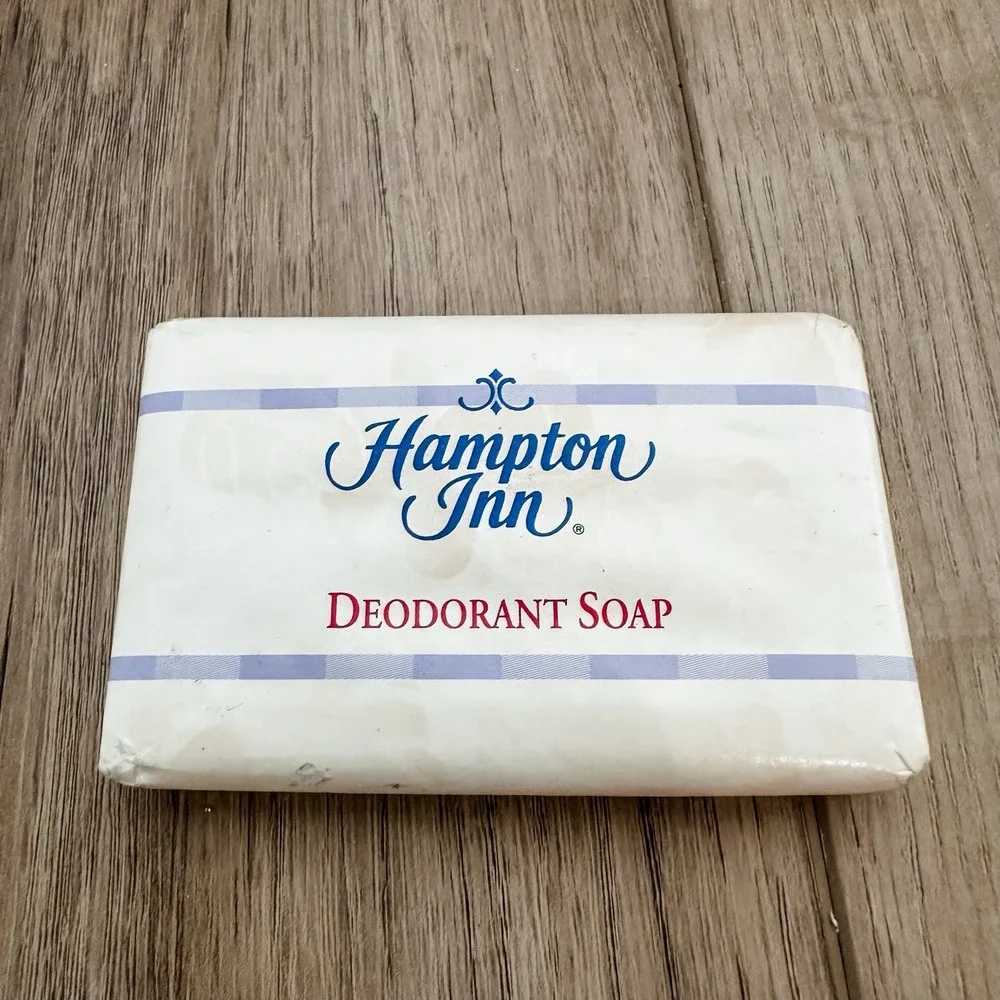 VTG Hampton Inn Hotel Complentary Soap Bar Unopened Nostalgia Motel
